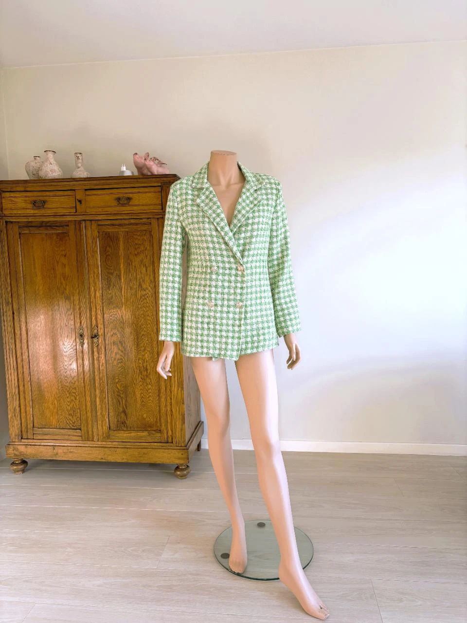 Blazer Chic Edel Rose – Tamanho P – Botões Dourados – photo 3